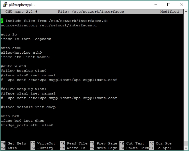 Turning the Pi into a Wi-Fi hotspot