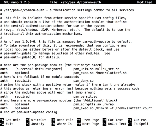 Rigging the self-destruct mechanism