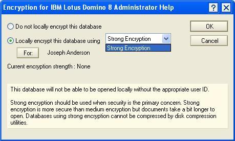 Enhanced Local Database Encryption