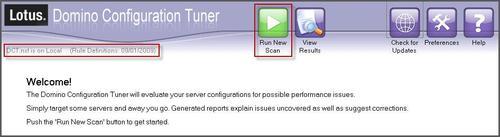Domino Configuration Tuner (DCT)