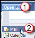 Accessing mail in Lotus Notes