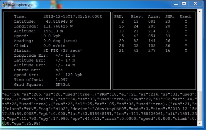 Accessing the GPS programmatically