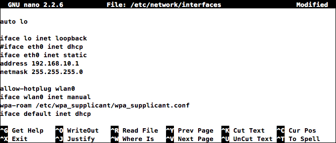 Creating a direct wired connection