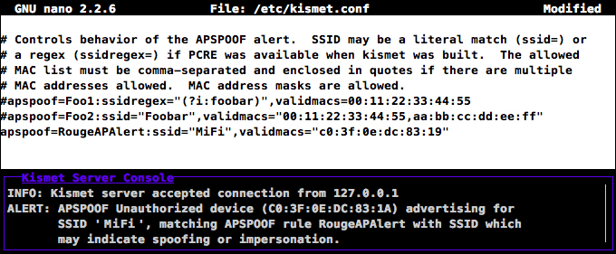 Enabling rouge access point detection