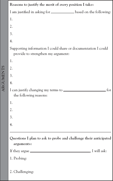 GRASP NEGOTIATION PLANNER