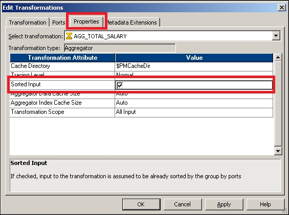 Using Sorted Input