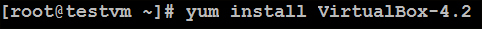 Installing VirtualBox 4.2.16