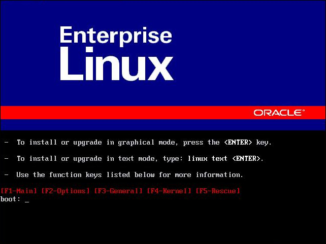 Installing Oracle Enterprise Linux 6.0