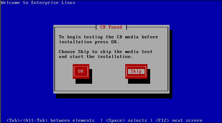 Installing Oracle Enterprise Linux 6.0