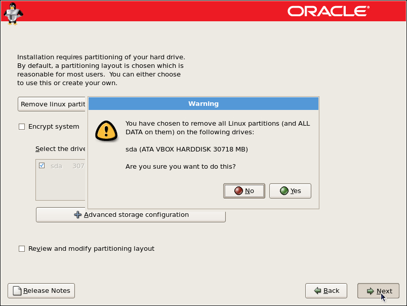 Installing Oracle Enterprise Linux 6.0