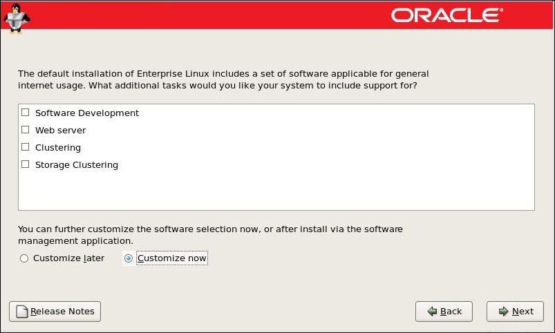 Installing Oracle Enterprise Linux 6.0