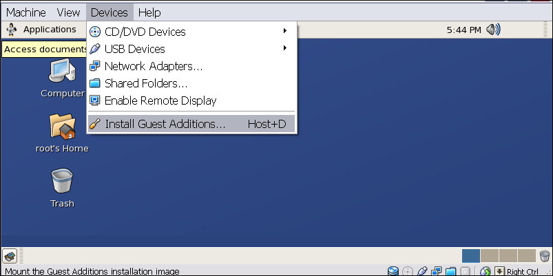 Ways to install VirtualBox Guest Additions