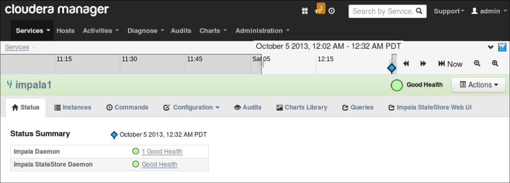 Using Cloudera Manager for Impala