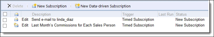 Step 6 – set up the schedule for the subscription