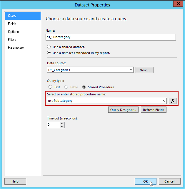 Creating a cascading parameter