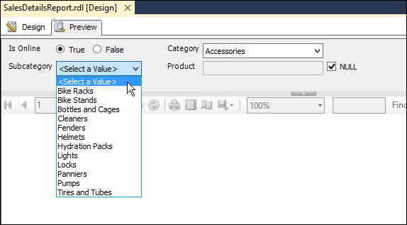 Creating a cascading parameter