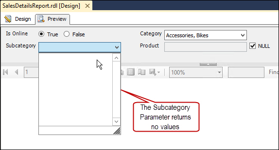 Creating a cascading multivalued parameter