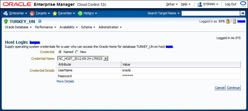 Time for action – changing the protection mode with Enterprise Manager Cloud Control