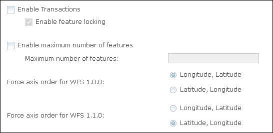 WFS versus feature access