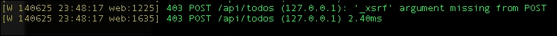 Basic defense against CSRF attacks