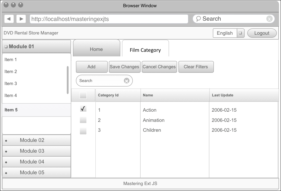 MySQL table management