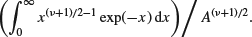 Unnumbered Display Equation