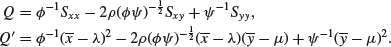 Unnumbered Display Equation