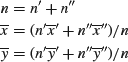 Unnumbered Display Equation