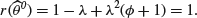 Unnumbered Display Equation