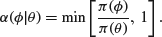 Unnumbered Display Equation