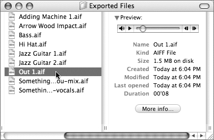 Exporting All Tracks