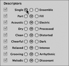 Setting Descriptor Tags