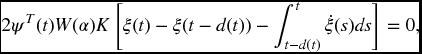 numbered Display Equation