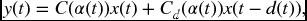 numbered Display Equation