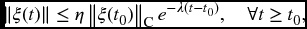 numbered Display Equation