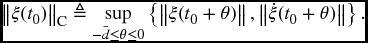 numbered Display Equation