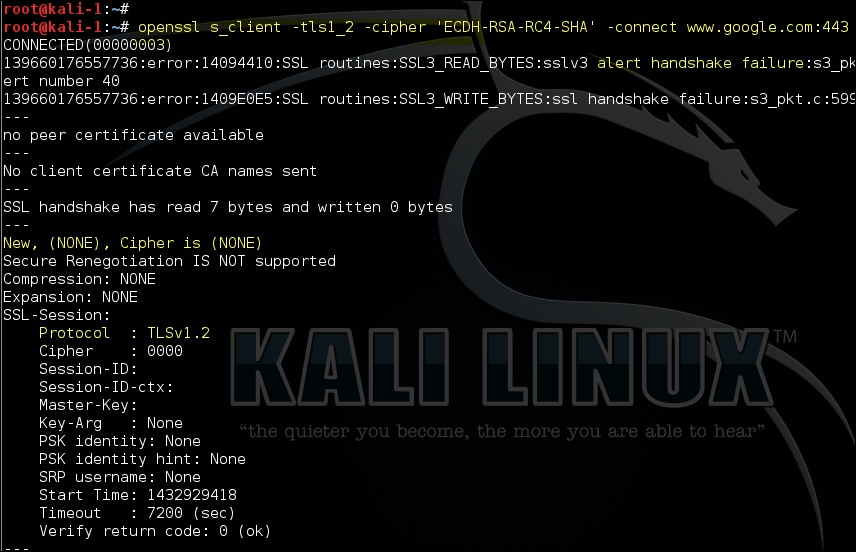 OpenSSL command-line tool