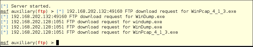 More basic sniffing with WinDump (Windows tcpdump)