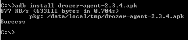 Installing apps using adb
