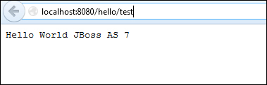 Deploying your first application to JBoss AS 7
