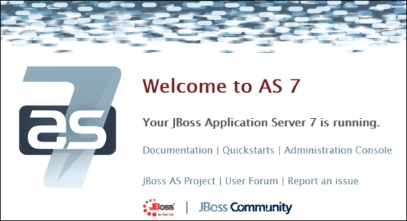 Starting up JBoss AS