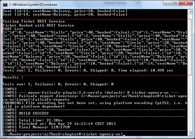 Compiling our Ticket example