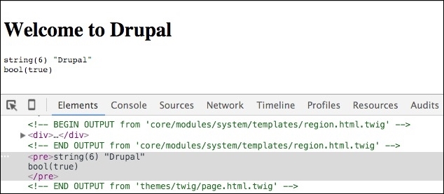 Dumping variables