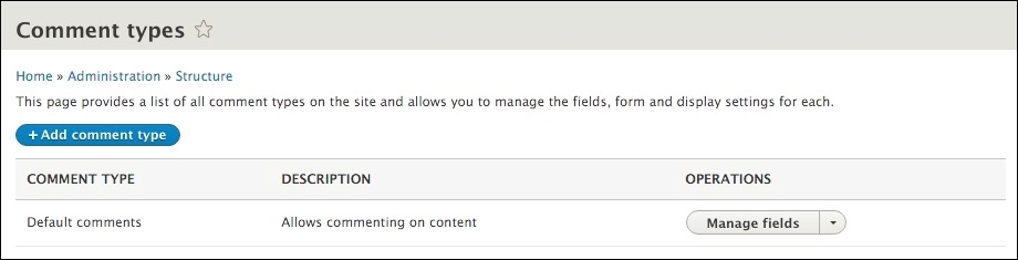 Handling comments in Drupal 8