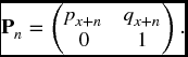 numbered Display Equation