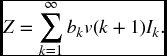 numbered Display Equation