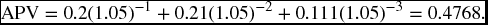 numbered Display Equation