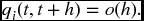 numbered Display Equation