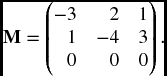 numbered Display Equation