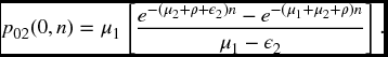 numbered Display Equation